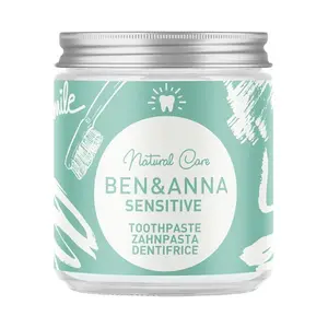 BEN & ANNA Zubní pasta pro citlivé zuby Sensitive 100 ml, poškozený obal