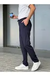 Pánske chino nohavice s pružným pásom