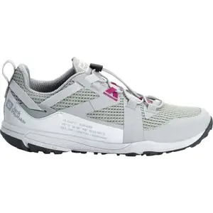 Jack Wolfskin SPIRIT LOW W Dámska treková obuv, sivá, veľkosť