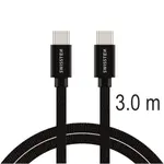 Datový Kabel Swissten Textile USB-C / USB-C 3.0 M černá