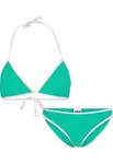 Urban Classics Bikiny  zelená / biela