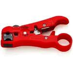 Odizolovací nástroj na koaxiální kabely (RG 59, RG 6, RG 7, RG 11) - KNIPEX 16 60 06 SB