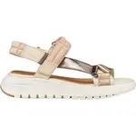 Geox D FLEXTRIDE S Dámské sandály, béžová, velikost