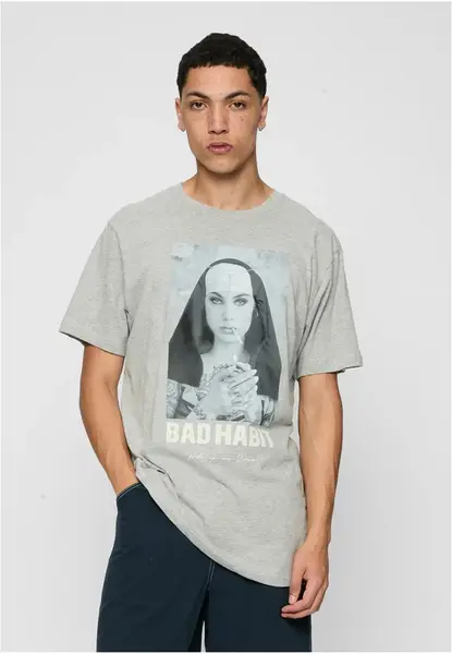 Bad Habit Tee heather gray