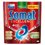 SOMAT Excellence 4in1 Kapsle do myčky 75 kusů