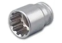 Hlavice 1/2" multiprofilová 30mm Jonnesway SuperTech Velikost: 24 mm