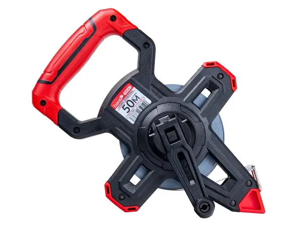 TVARDY Svinovací pásmo, ocelové, s rukojetí, 50 m