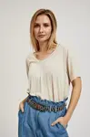 Marisse Women's Blouse L-Ts-4395 L.Beige
