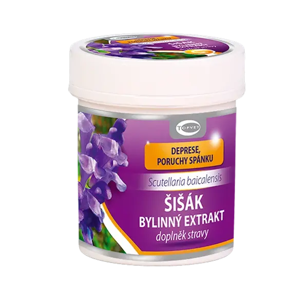 TOPVET Šišák bylinný extrakt 60 tobolek