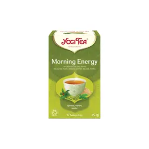 YOGI TEA Ranní energie BIO porcovaný čaj 17 sáčků