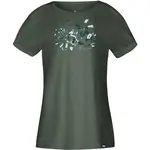 Hannah MAY Dámské tričko, tmavě zelená, velikost
