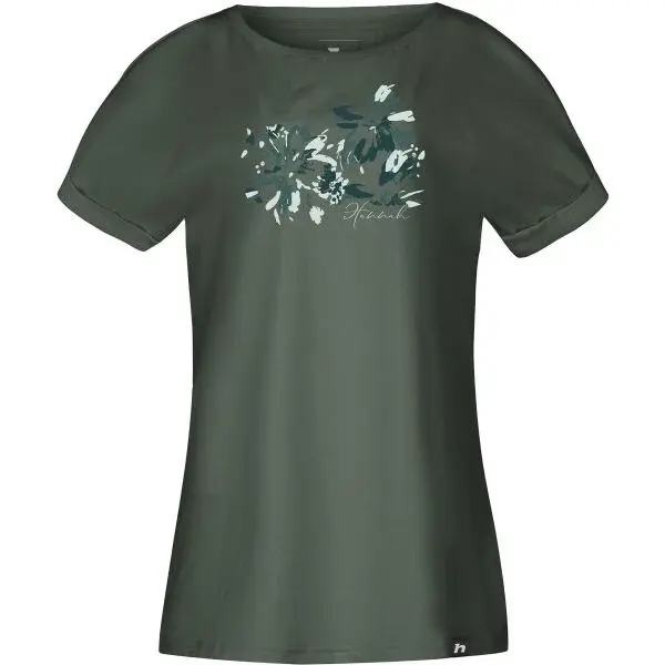 Hannah MAY Dámské tričko, tmavě zelená, velikost