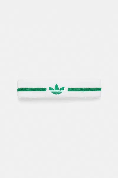Čelenka adidas Originals Ten Headband OG bílá barva, JW6118