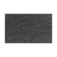 Koupelnový kobereček Lacoste LHERITAG Meteori 50 x 80 cm šedá barva