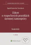 Zákon o rozpočtových pravidlách územnej samosprávy - kniha z kategorie Veřejná správa