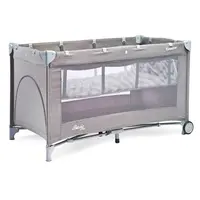 Caretero Cestovní postýlka BASIC PLUS - šedá