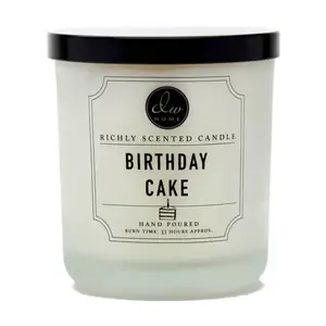 DW Home Signature Vonná svíčka ve skle Narozeninový dort 274 g