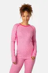 Funkční triko s dlouhým rukávem Kari Traa ROSE LIGHT růžová barva, 611364
