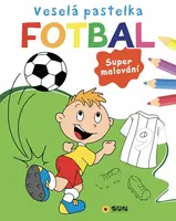Veselá pastelka Fotbal - Supermalování