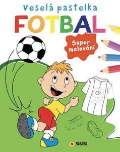 Veselá pastelka Fotbal - Supermalování