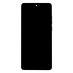 LCD display + dotyková deska + přední kryt pro Motorola Edge 60 Fusion, amazonite (Service Pack)