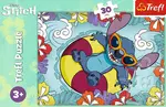 Puzzle Lilo&Stitch Na prázdninách 30 dílků