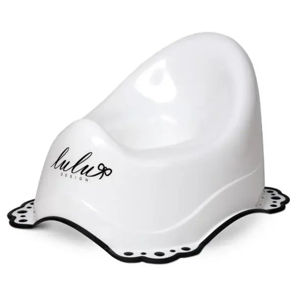 Nočník protiskluzový Lulu s hudbou bílý