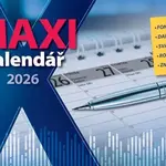 Maxi kalendář 2026 - stolní kalendář