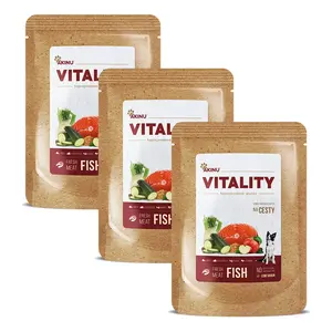 Akinu VITALITY na cesty rybí pro psy 3 x 300 g