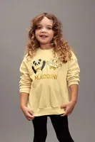 Dětská bavlněná mikina Mini Rodini Panda & cat