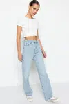 Dámske rifle Trendyol Denim