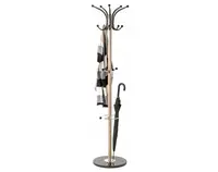 Stojací vešiak Mucki, čierny/dub%