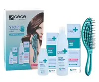 Darčeková sada proti vypadávaniu vlasov Cece Med Stop Hair Loss + kefa Olivia Garden zadarmo (44017) + darček zadarmo