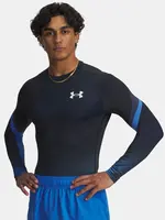 Pánské tričko Under Armour UA Heatgear Sub Crew LS-BLU - Pánské