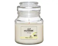 Vonná sviečkav sklenenej dóze Vanilka%