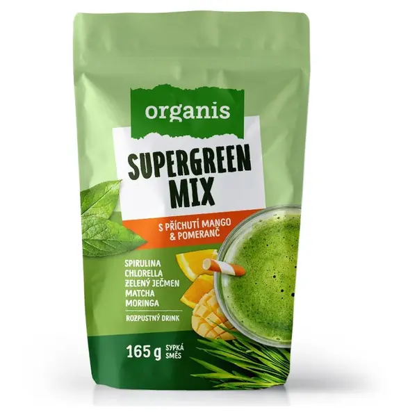 ORGANIS Supergreen mix dávok 165 g