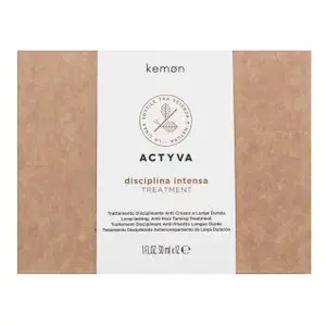 Kemon Actyva Disciplina Intensa Treatment vyživujúca maska pre hrubé a nepoddajné vlasy 12 x 30 ml