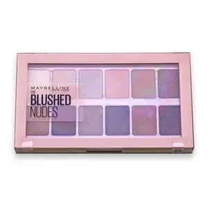 Maybelline The Blushed Nudes paletka očných tieňov 9,6 g