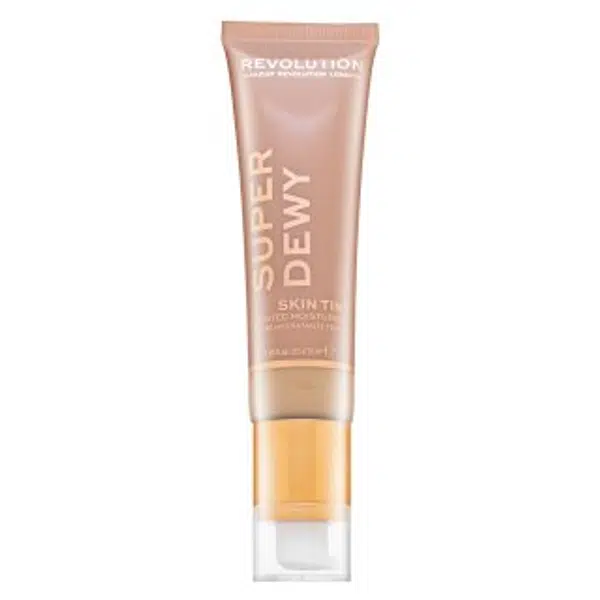 Makeup Revolution Super Dewy Skin Tint Moisturizer tónujúce a hydratačné emulzie Fair 55 ml