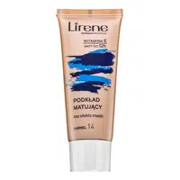 Lirene Nature Matte Fluid fluidný make-up so zmatňujúcim účinkom 14 Caramel 30 ml