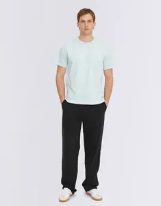 Organic Basics True Boxy Fit Tee Light Blue M