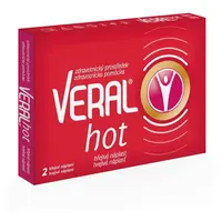 Veral Hot hrejivá náplasť 2 kusy