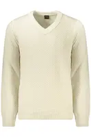 Pánsky sveter HUGO BOSS béžový