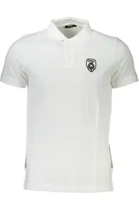 Biele pánske polo tričko Cavalli Class