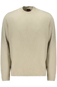 Pánsky béžový sveter HUGO BOSS