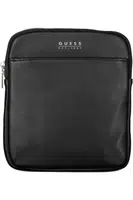 GUESS JEANS MEN'S BLACK SHOULDER BAG
