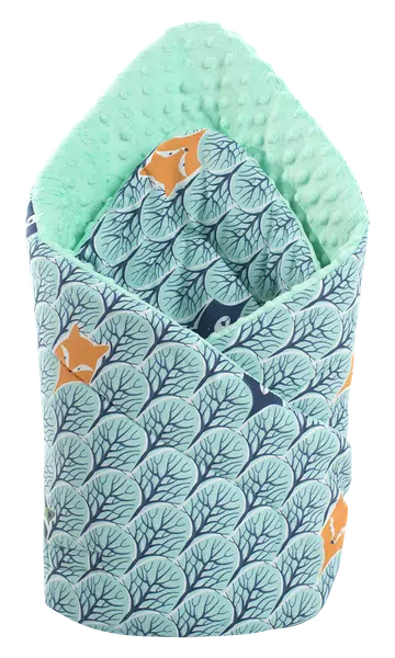 Medi Partners Double-Sided Baby Wrap Cotton + Minky
