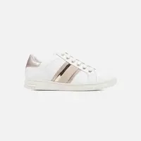 White women's sneakers Geox Spherica EC4.1 B - Women's
