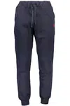 GIAN MARCO VENTURI MEN'S BLUE TROUSERS