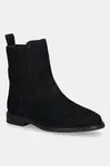 Semišové kotníkové boty Tommy Hilfiger FLAG SUEDE CHELSEA BOOT